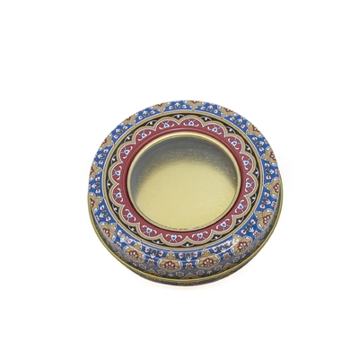4 ऑउंस 8 ऑउंस मेटल टिन कैंडल कंटेनर जार 70x20mm राउंड