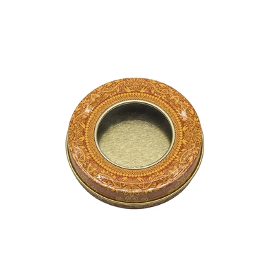 4 ऑउंस 8 ऑउंस मेटल टिन कैंडल कंटेनर जार 70x20mm राउंड