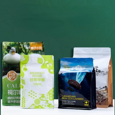 पाले सेओढ़ लिया Ziplock पैकेजिंग बैग कपड़े साफ Resealable प्लास्टिक बैग पर्यावरण के अनुकूल कस्टम
